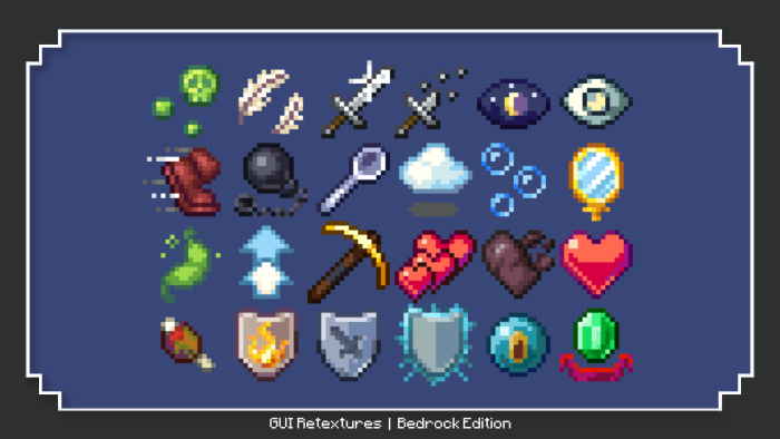 Gui Retextures Pack (1.21, 1.20) - Mcpe/Bedrock 19 1729475114 374 gui retextures pack 121 120 mcpebedrock