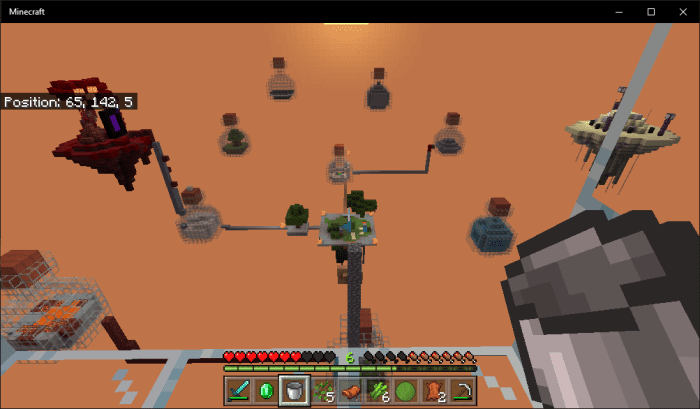 Bottle Survival Remaster Map (1.20) - Mcpe/Bedrock Skyblock 80 1729526334 33 bottle survival remaster map 120 mcpebedrock skyblock