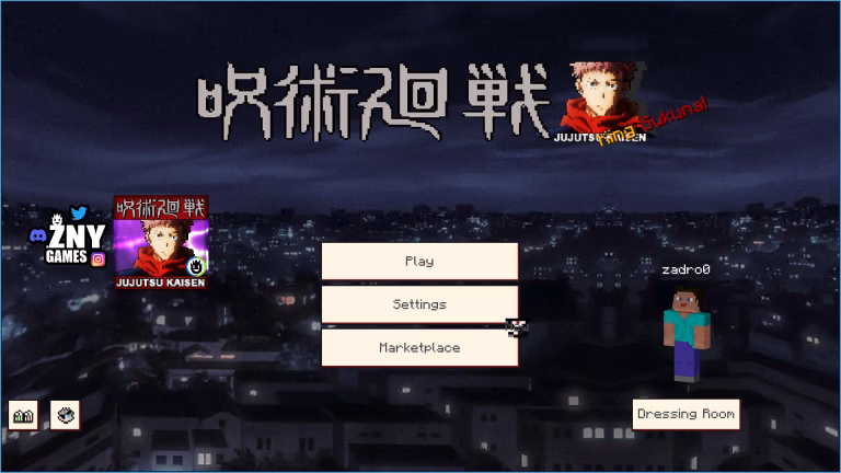 Jujutsu kaisen ui pack (1. 21, 1. 20) – mcpe/bedrock