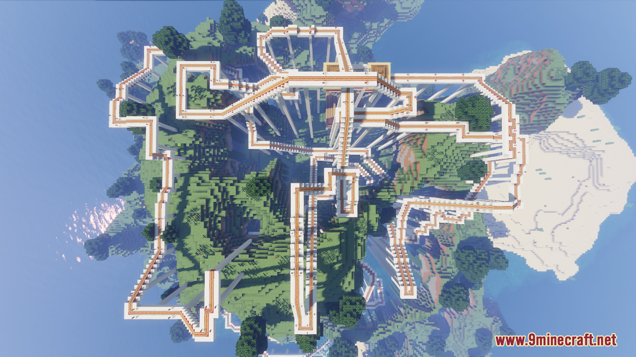 Garwhal Rollercoaster Map (1.21.3, 1.20.1) - A Thrilling Ride - Aadhu.com