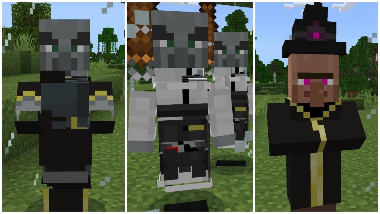1729993334 114 outfitted mobs texture pack 121 120 mcpebedrock