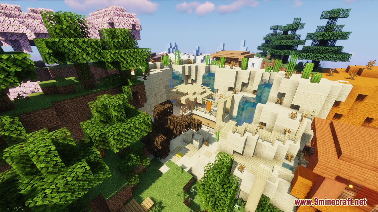 Parkour Isle Map (1.21.3, 1.20.1) - Conquer The Island - Aadhu.com