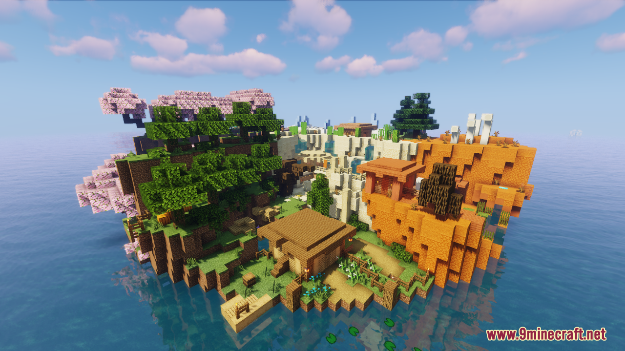 Parkour Isle Map (1.21.3, 1.20.1) - Conquer The Island - Aadhu.com