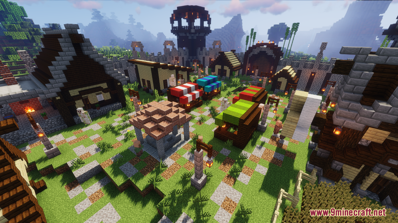 Village And Pillage Map (1.21.3, 1.20.1) - A Good Start! - Aadhu.com
