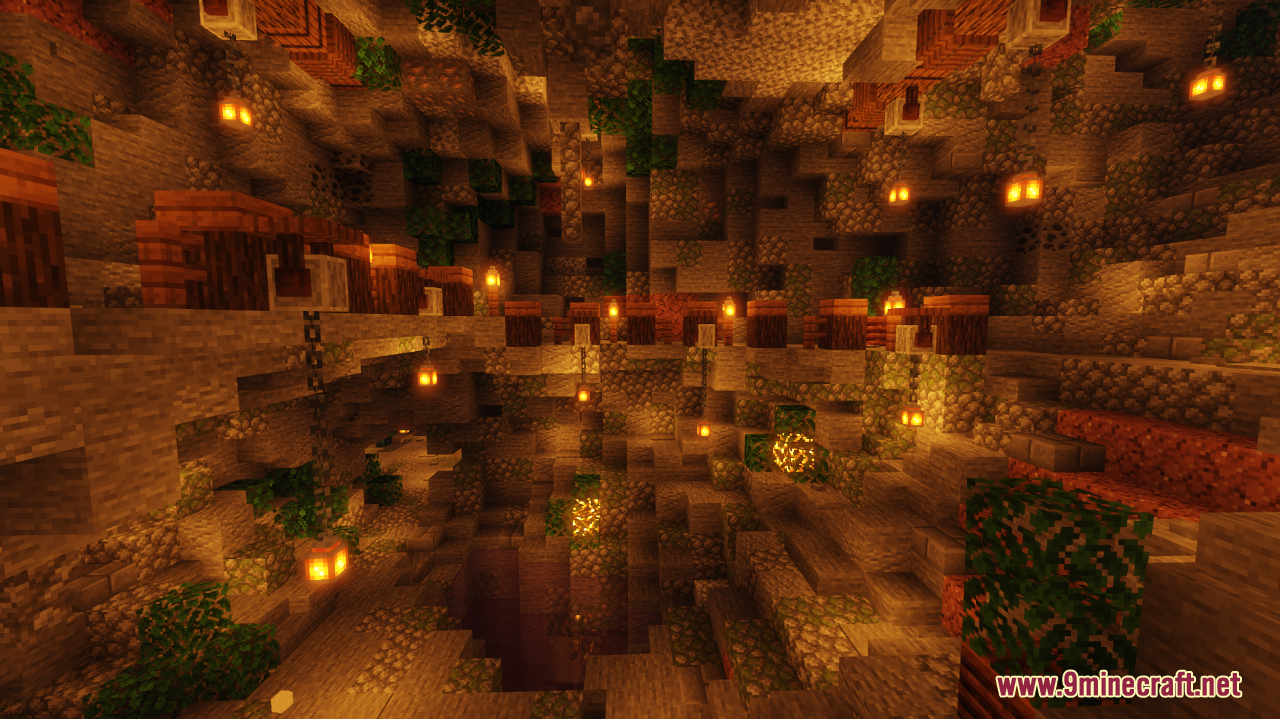 Ultimate Survival Cave Base Map (1.21.3, 1.20.1) - Good Place To Start ...