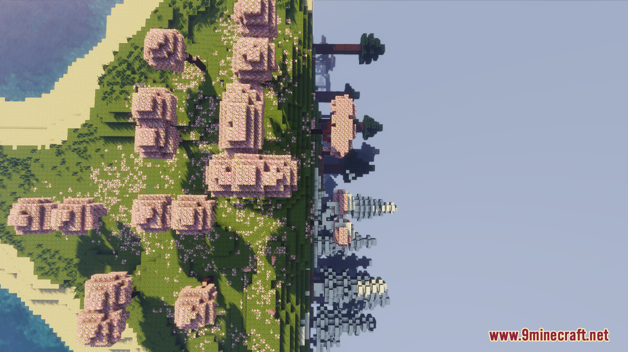 The Wiki Globe Map (1.21.3, 1.20.1) - Fully Playable Survival Map ...