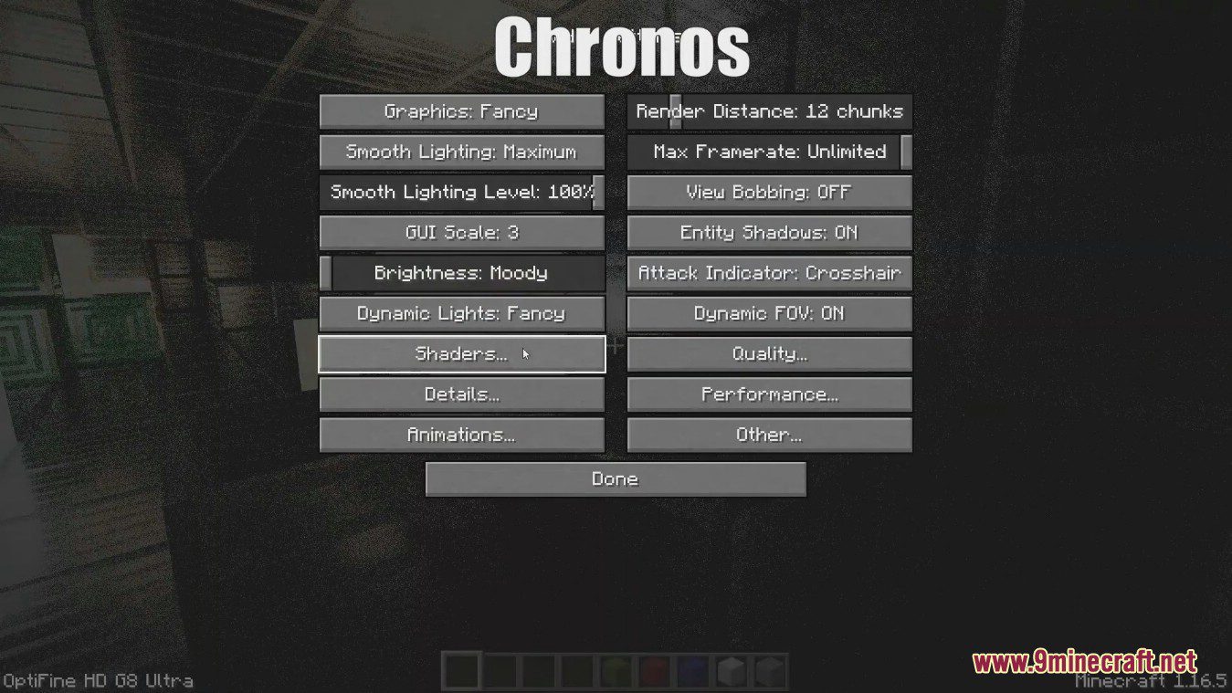 Chronos Shaders (1.21.3, 1.20.1) - Something Wonderful Ahead - Aadhu.com
