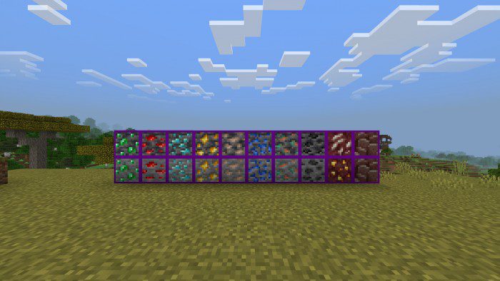 1730211742 741 outlined ores texture pack 121 120 mcpebedrock