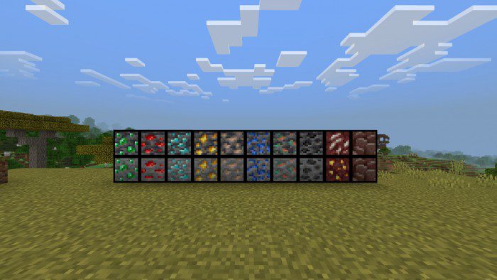1730211743 115 outlined ores texture pack 121 120 mcpebedrock
