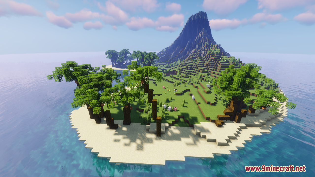 Island Beckett Map (1.21.3, 1.20.1) - Small Survival Challenge - Aadhu.com