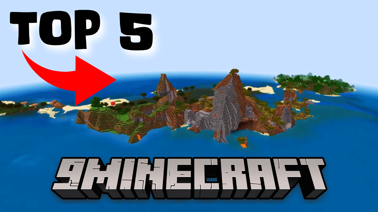 5 Best Survival Island Seeds For Minecraft Adventures (1.21.1, 1.21 ...