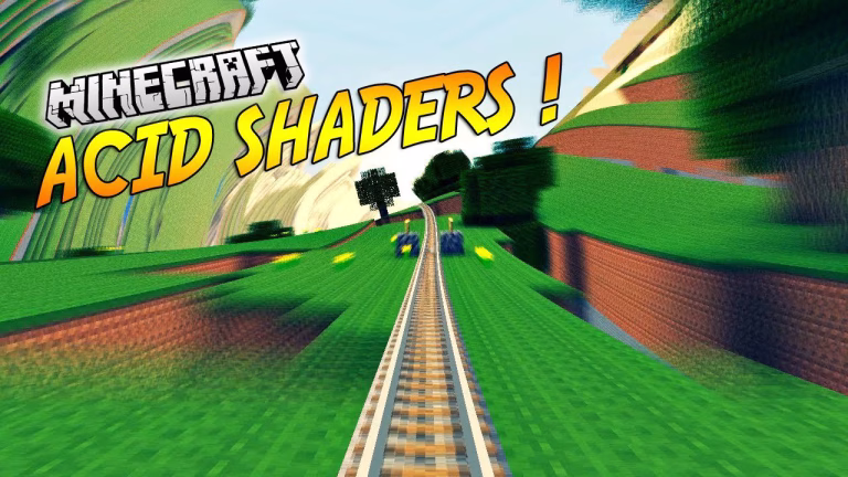 Acid interstate shaders (1. 21. 3, 1. 20. 1) – far lands + acid shaders