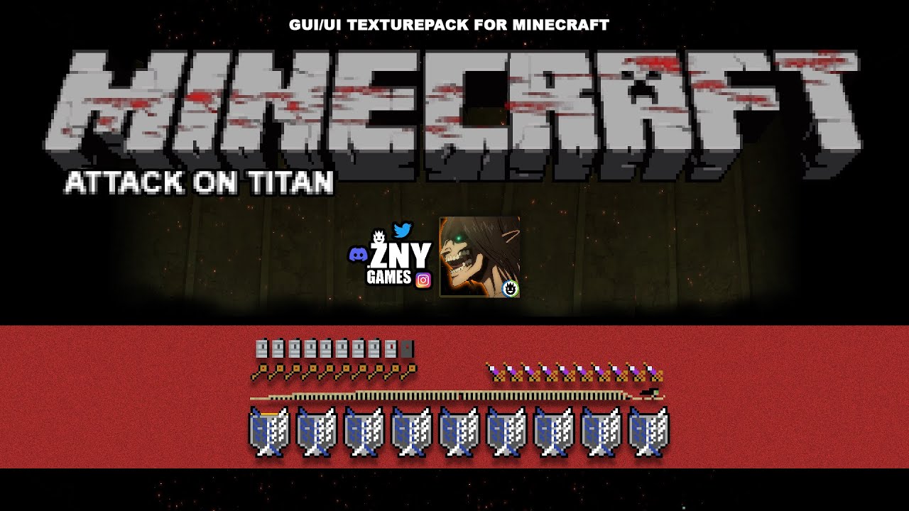 Attack On Titan Ui Pack (1.21, 1.20) - Mcpe/Bedrock 58 Attack on titan ui pack 121 120 mcpebedrock