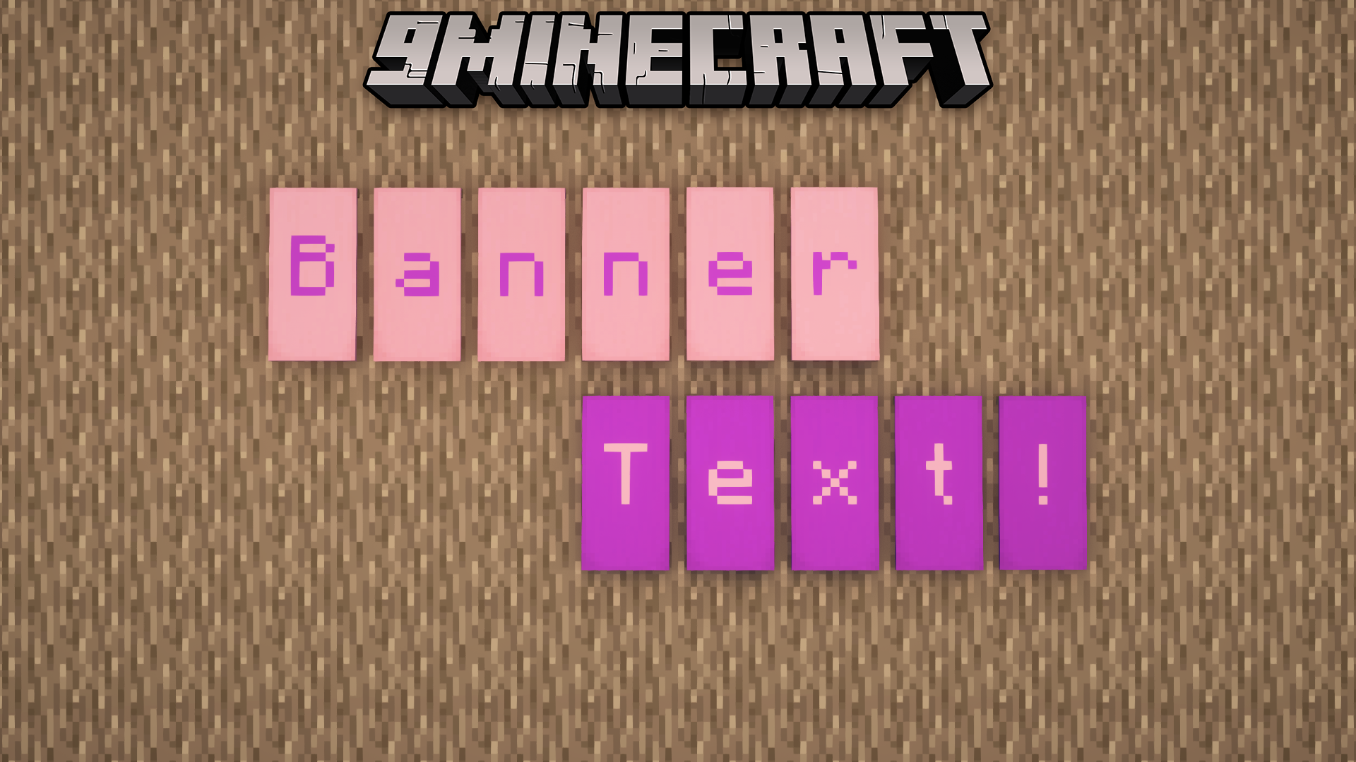 Banner Text Data Pack (1.21.1, 1.20.6) - Create Text With Banner ...
