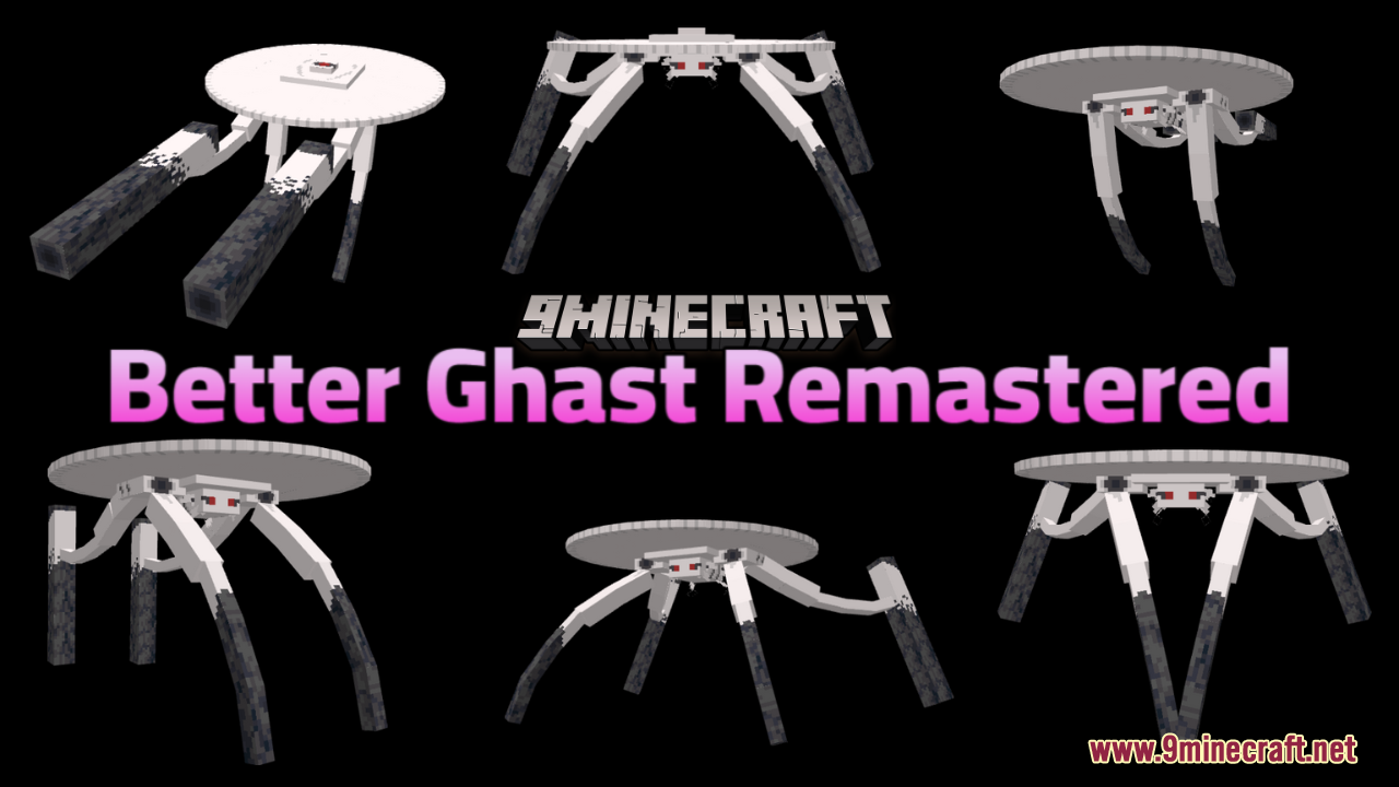 Better Ghast Remastered Resource Pack (1.21.1, 1.20.1) - Texture Pack ...