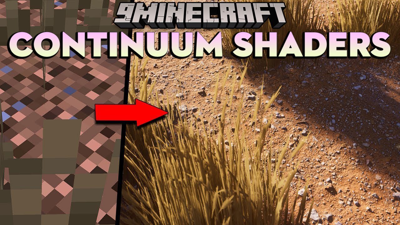 Continuum Shaders Mod (1.21.1, 1.20.1) - Realistic Textures, Ultra ...