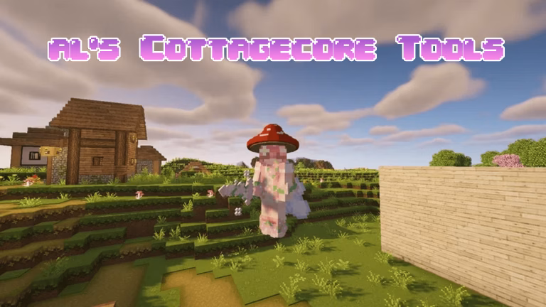 Cottagecore tools texture pack (1. 21, 1. 20) – mcpe/bedrock