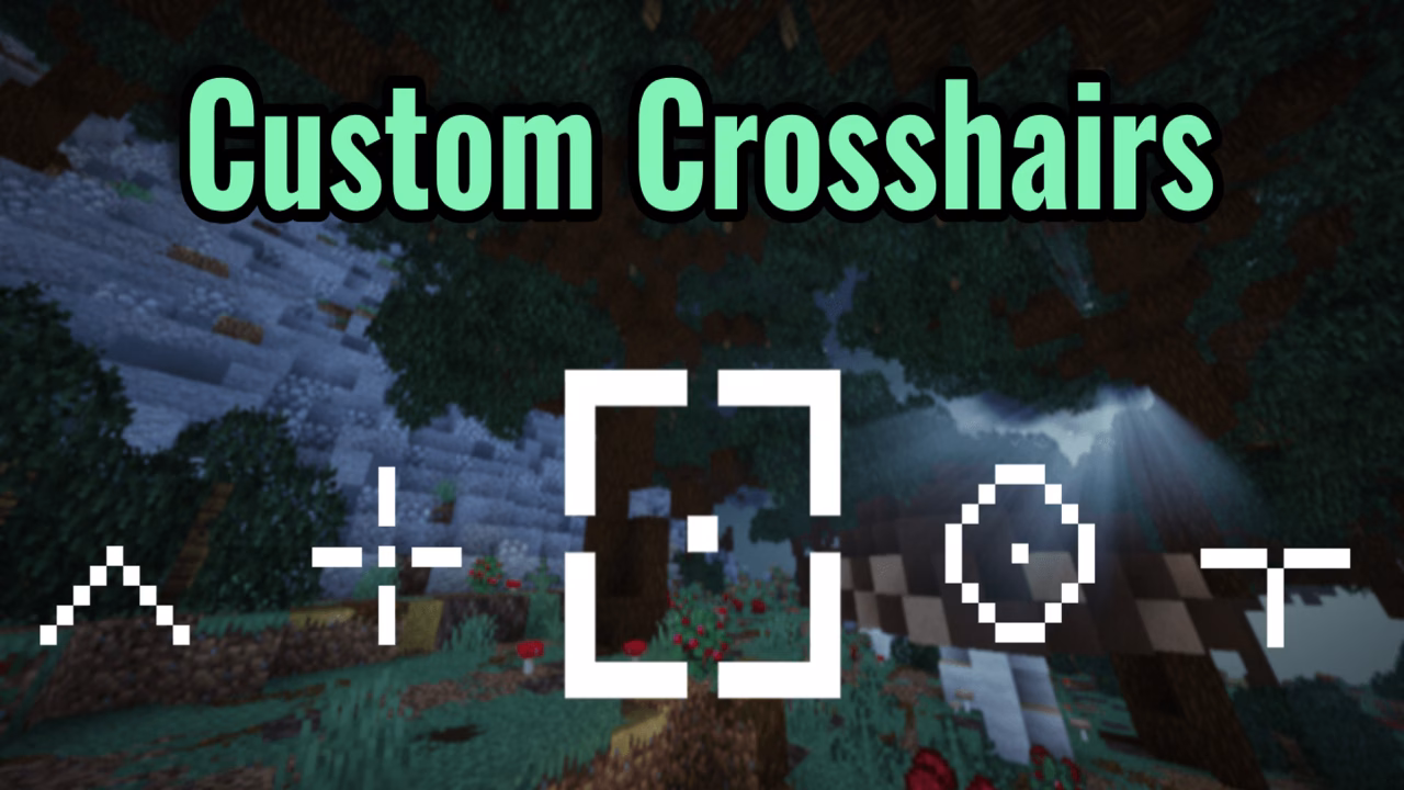 Custom Crosshairs Texture Pack (1.21, 1.20) – Mcpe/Bedrock Custom crosshairs texture pack (1. 21, 1. 20) – mcpe/bedrock