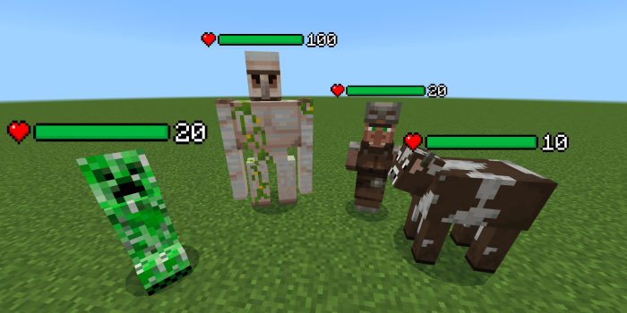 Health bar texture pack 120 mcpebedrock