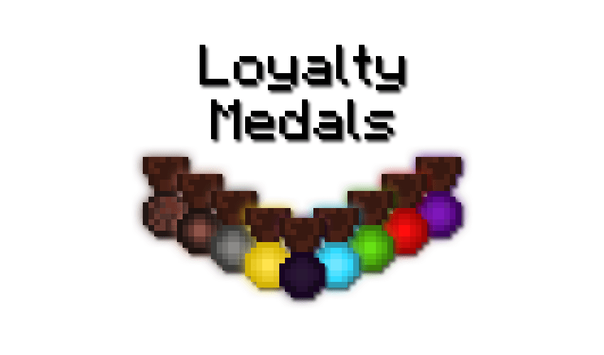 Loyalty Medals Mod (1.21.1, 1.12.2) – Medal for the Most Time Playing Game