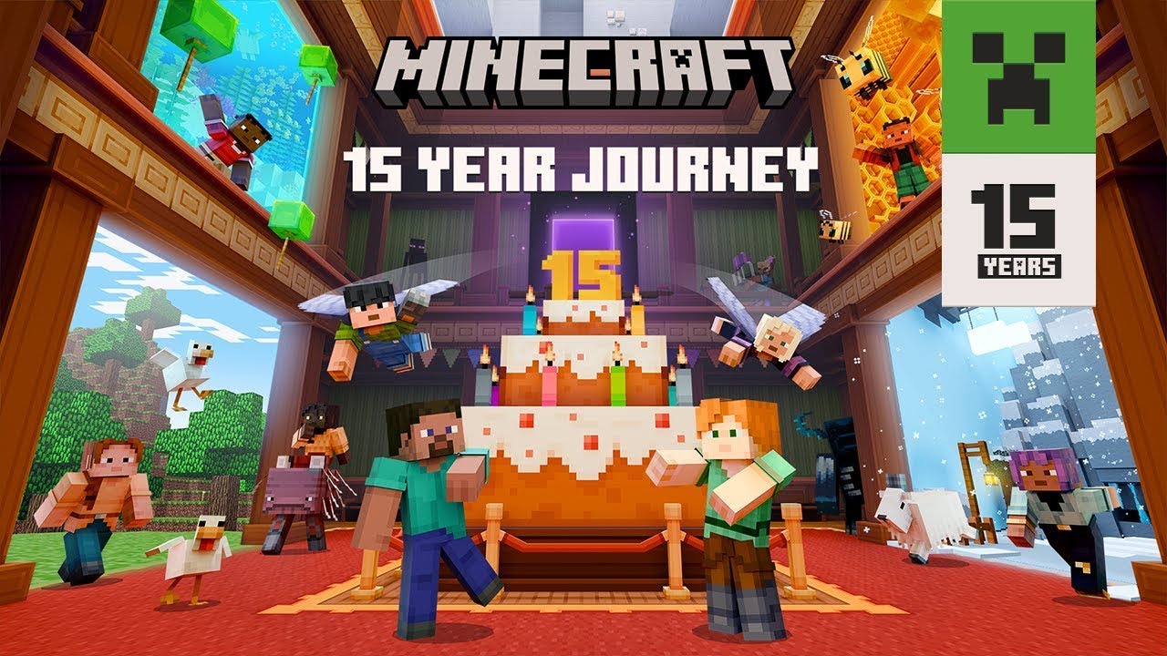 Minecraft 15 Year Journey Map (Free) – MCPE/Bedrock