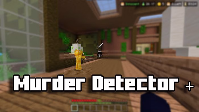 Murder detector + texture pack (1. 21, 1. 20) – mcpe/bedrock