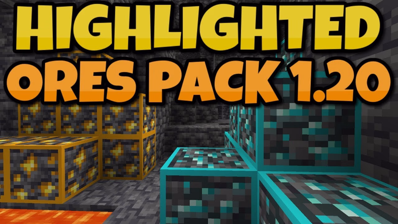 Ore borders texture pack (1. 21, 1. 20) – mcpe/bedrock
