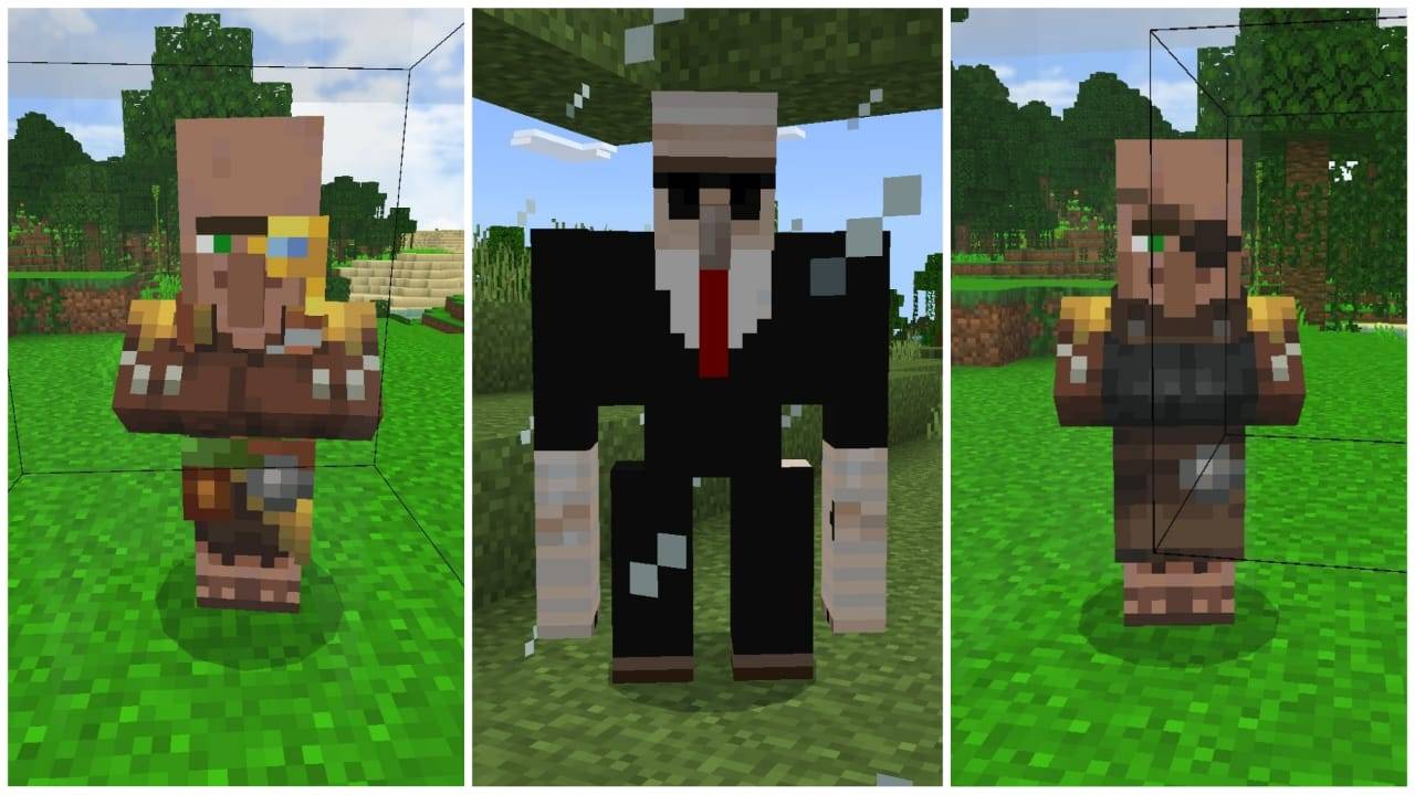 Outfitted mobs texture pack 121 120 mcpebedrock