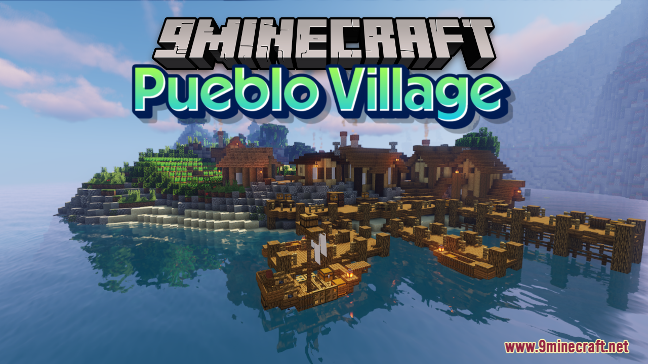 Pueblo Village Map (1.21.3, 1.20.1) - Unskippable Charm - Aadhu.com