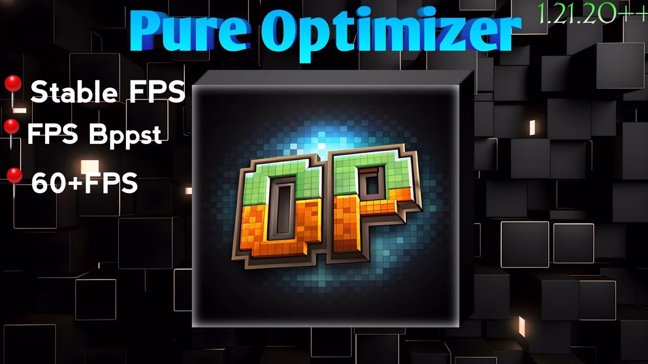 Pure optimizer pack (1. 21, 1. 20) – stable fps, fps boost