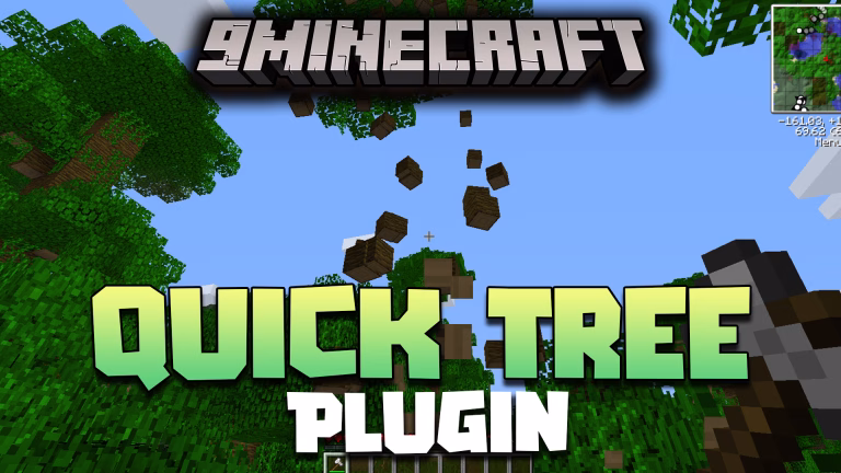 Quicktree plugin (1. 16. 5, 1. 12. 2) – whole tree gets destroyed by chopping one block