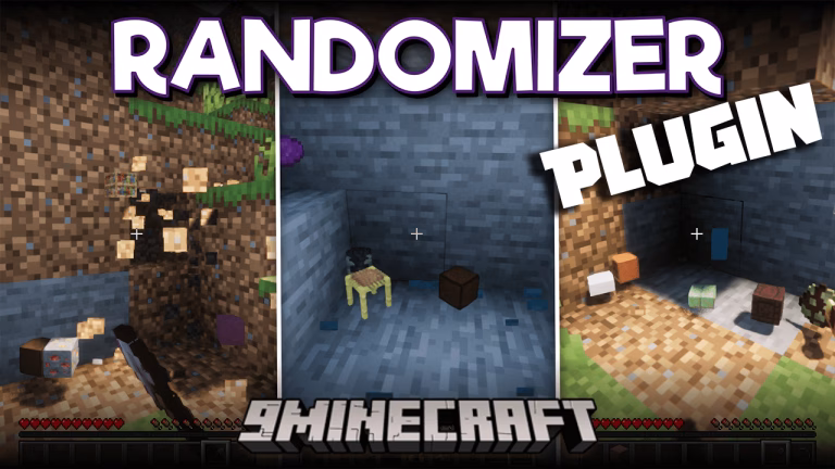 Randomizer plugin (1. 21. 1, 1. 20. 1) – make yourself some challenge in survival