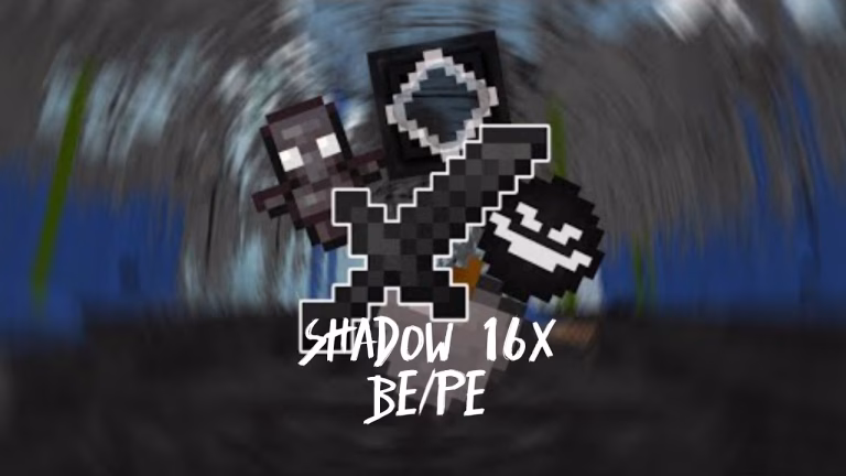 Shadow [16x] texture pack (1. 20) – mcpe/bedrock pvp pack