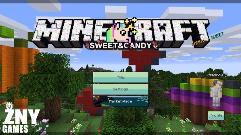 Sweet and candy gui pack (1. 21) – mcpe/bedrock