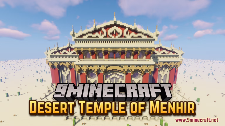 Desert temple of menhir map (1. 21. 3, 1. 20. 1) – journey through time