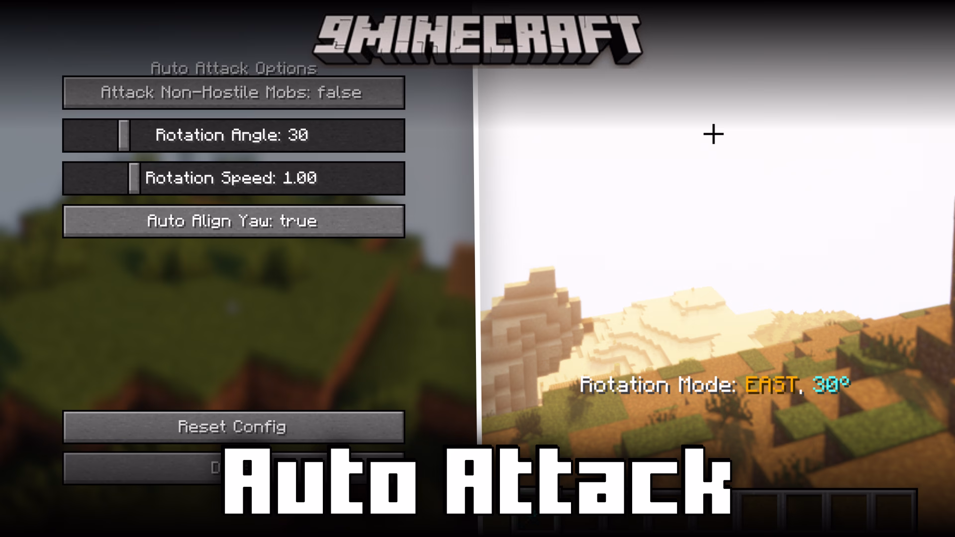 Auto attack mod (1. 21. 1, 1. 21) – automatic attack & rotation