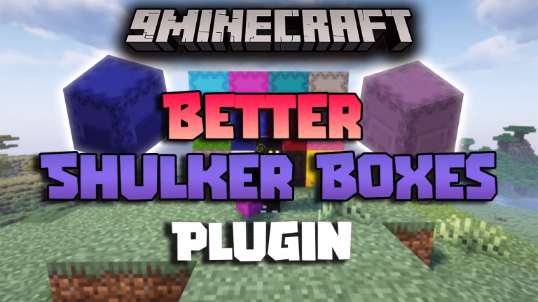 Better shulker boxes plugin (1. 19. 4, 1. 19. 2) – more features for shulker boxes
