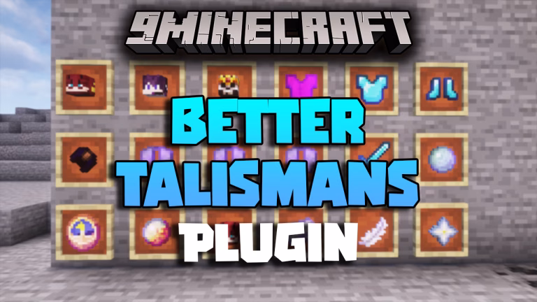 Better talismans plugin (1. 20. 6, 1. 20. 1) – create talismans with boosts for your players