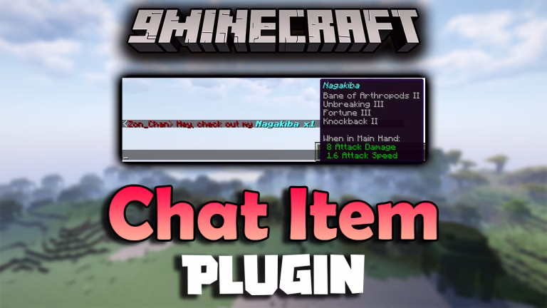 Chatitem plugin (1. 21. 1, 1. 20. 1) – display items in chat