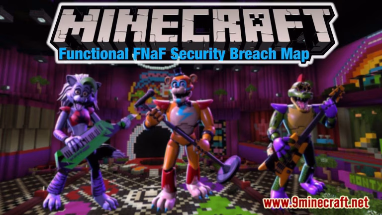 Functional fnaf security breach map (1. 19, 1. 18) – mcpe/bedrock