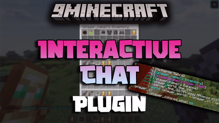 Interactive chat plugin (1. 21. 1, 1. 20. 1) – show items & inventory in chat