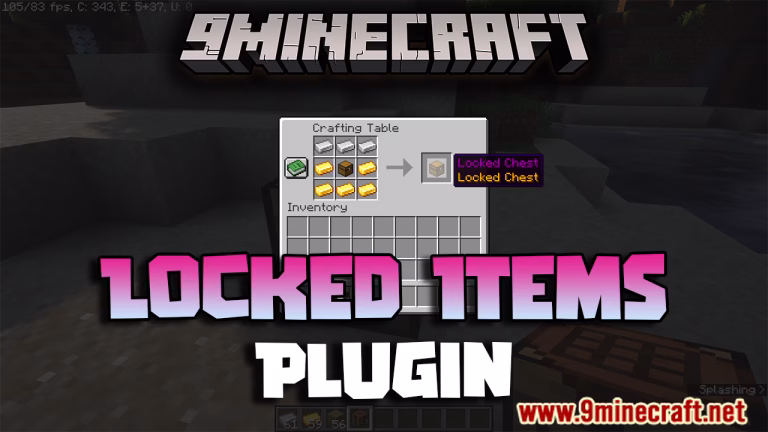 Locked items plugin (1. 12. 2, 1. 8. 9) – craftable locked chests with double locked chests and multi-user chests