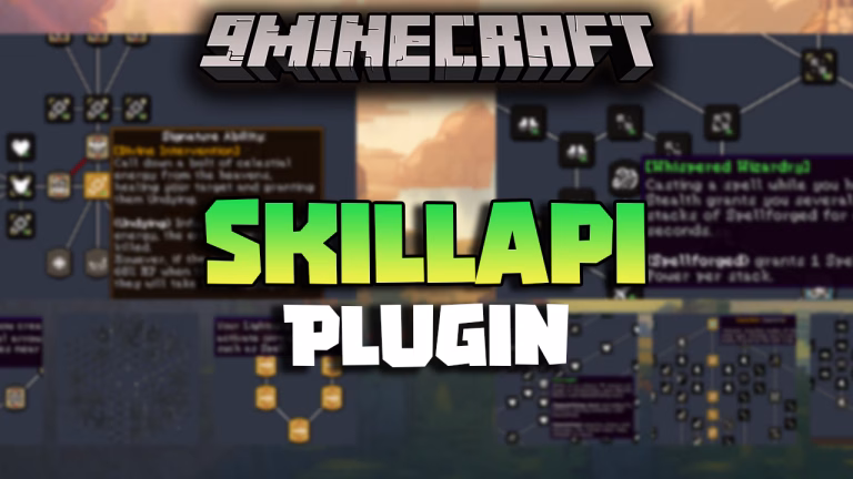 Skillapi plugin (1. 12. 2, 1. 8. 9) – flexible class and skill system with mass configuration and unique menus and features