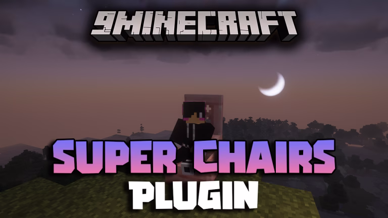 Super chair plugin (1. 20. 6, 1. 20. 1) – turn stairs and slabs or any block into chairs