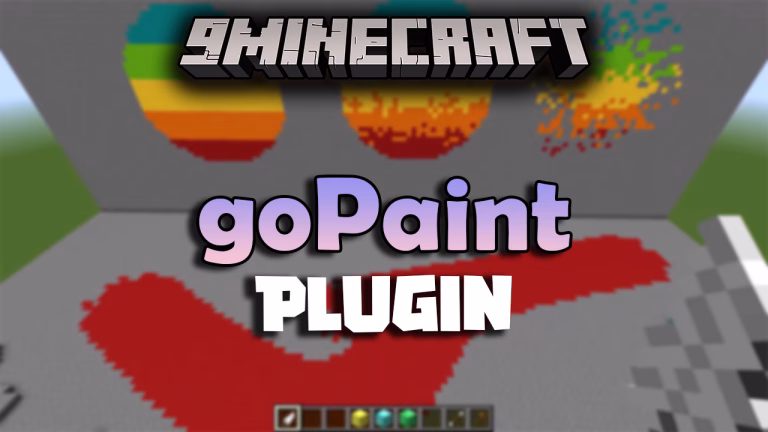 Gopaint plugin (1. 16. 5, 1. 12. 2) – the ultimate painting tool for minecraft