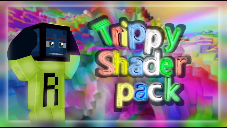 Trippy shaders (1. 21. 3, 1. 20. 1) – the world is so colorful and messy