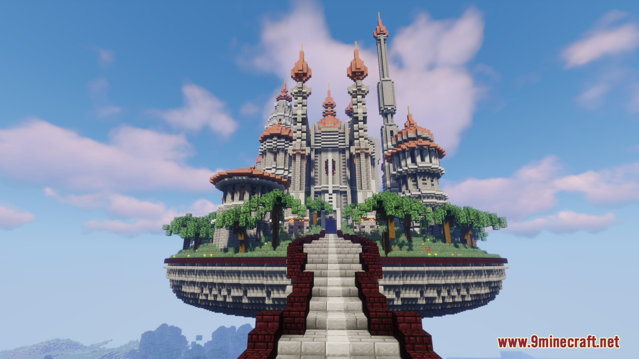 Floating Castle Of Ardad Map (1.21.3, 1.20.1) - Your Fantasy Dream ...