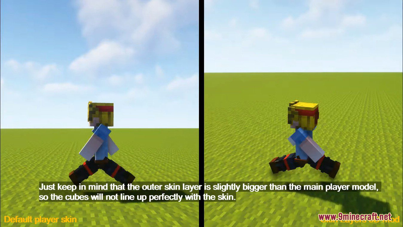 Skin Layers 3D Mod (1.21.3, 1.20.1) - Render The Player Skin Layer In ...