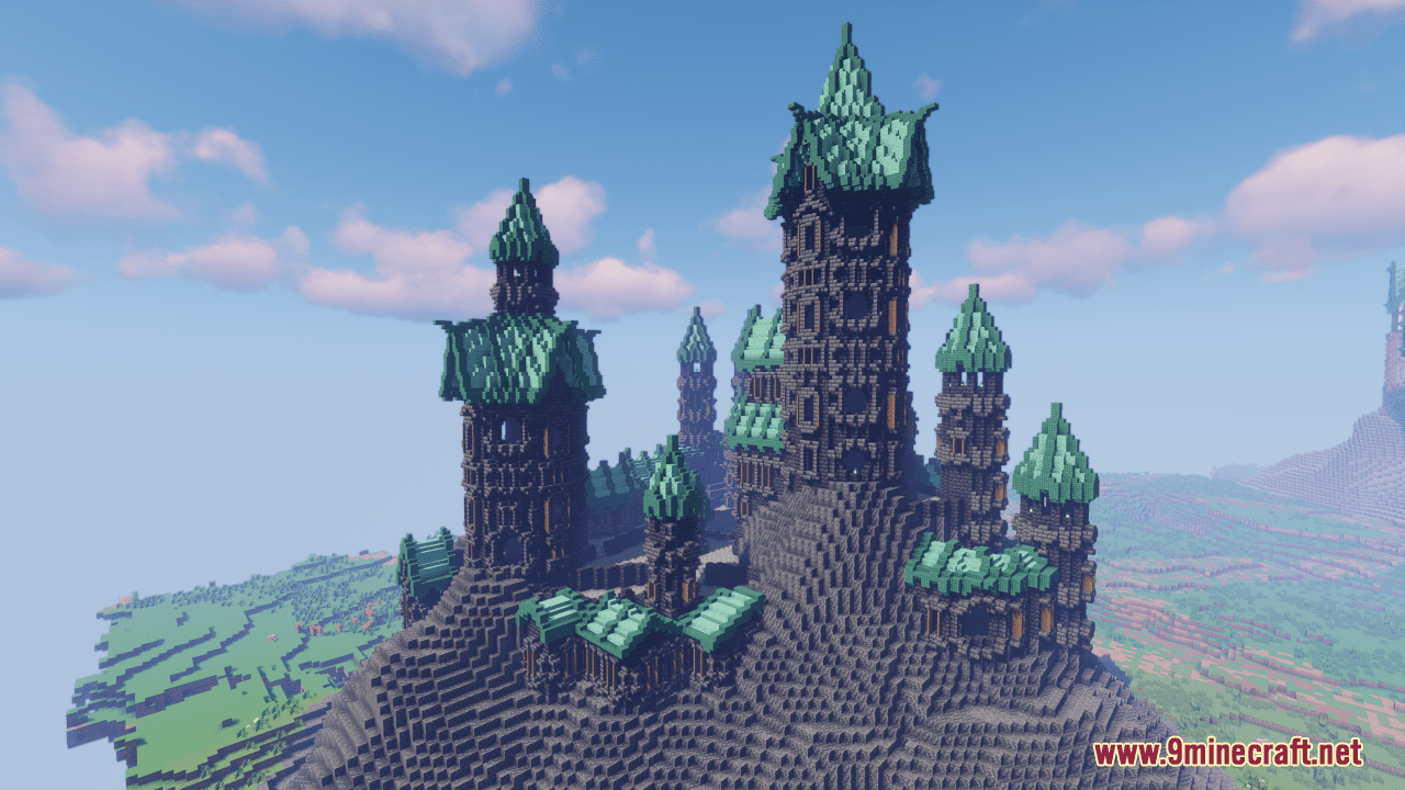 Light And Dark Castles Map (1.21.3, 1.20.1) - Outstanding Contrast ...