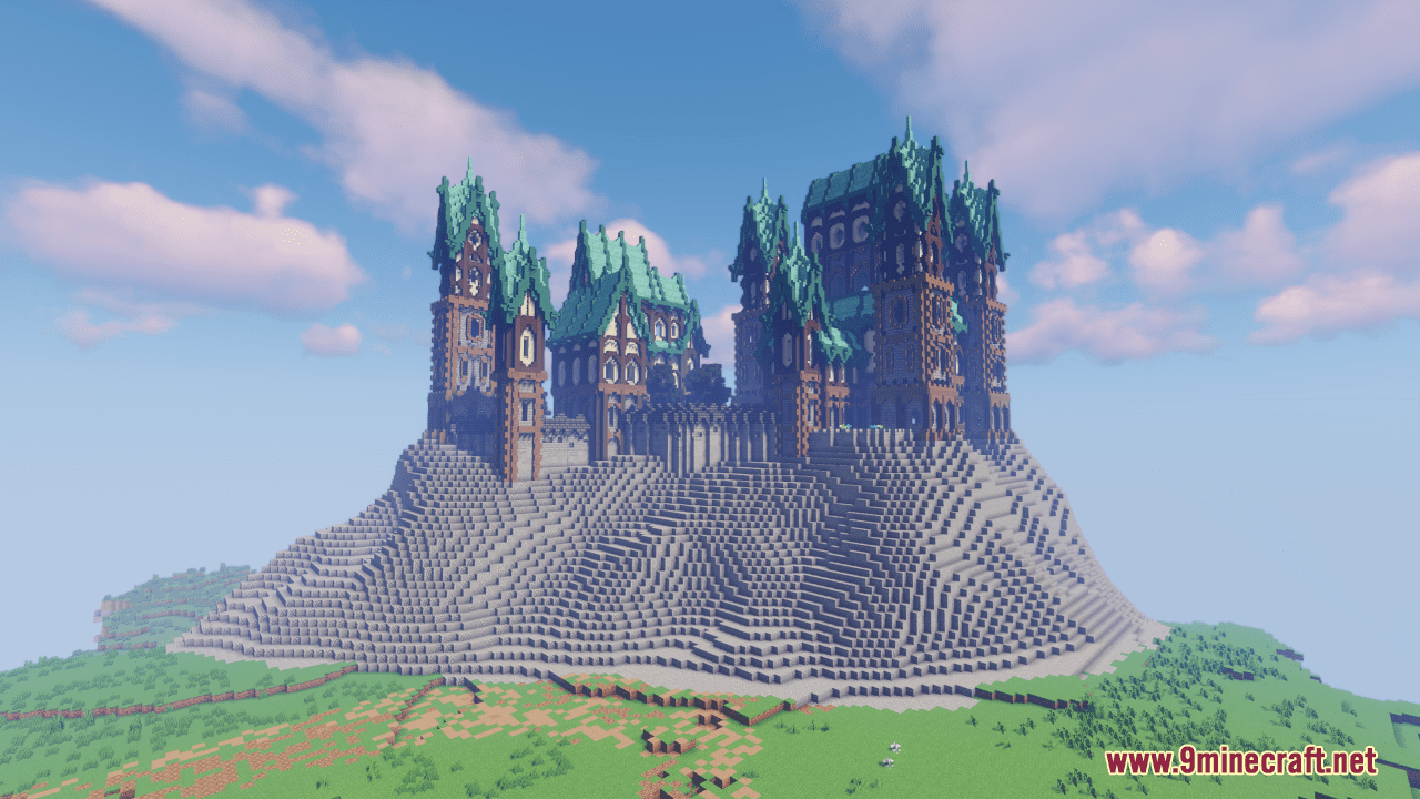 Light And Dark Castles Map (1.21.3, 1.20.1) - Outstanding Contrast ...